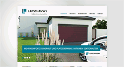 Desktop Screenshot of lapschansky.com